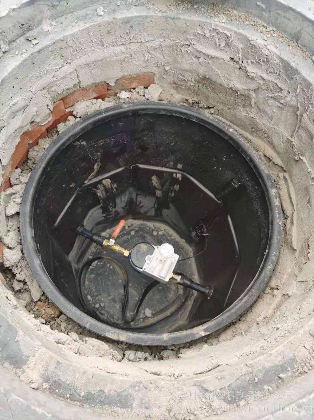 天津水表井埋地阀门保护桶塑料阀门井阀门保护箱水表桶厂家