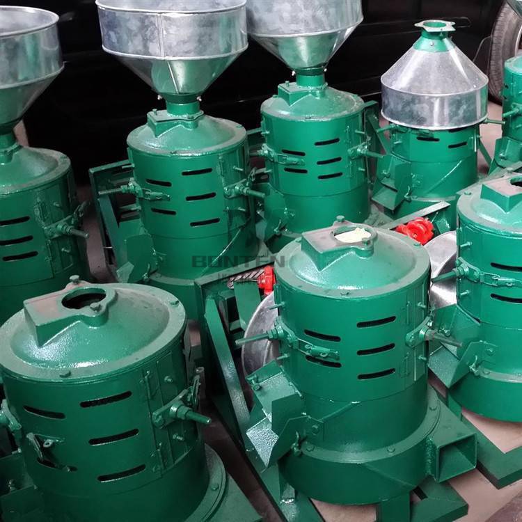 广西谷壳分离碾米机图片砂辊式小型稻谷碾米机