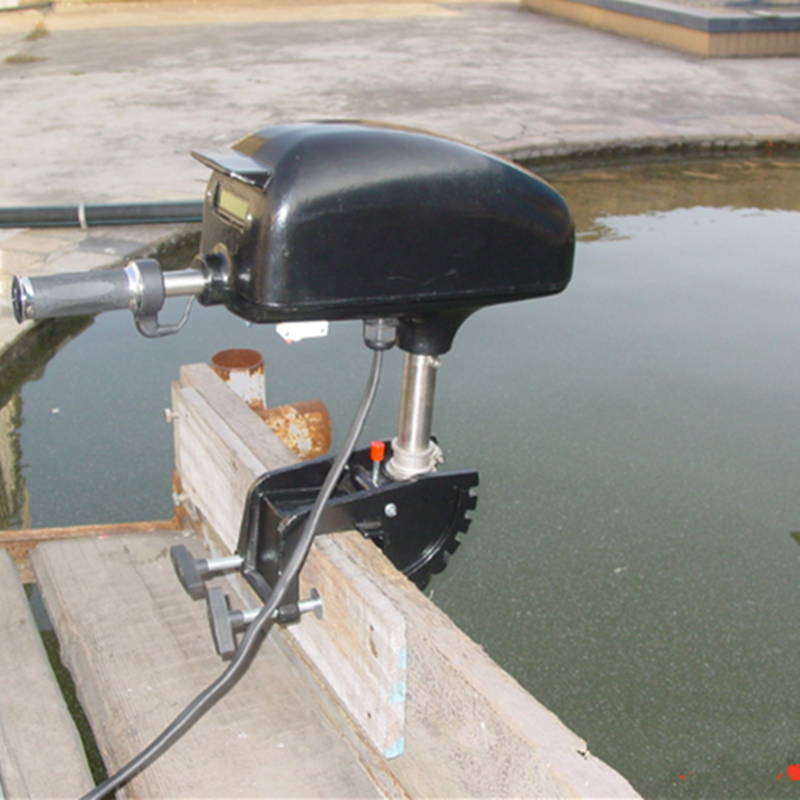 橡皮艇推进器尾挂浆机船用电动推进器水库养殖鱼船用挂浆机厂家