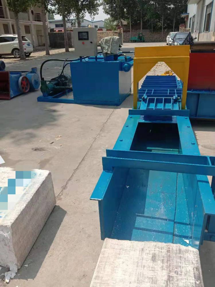 赛德顺生产50t泡沫冷压机泡沫压块机液压动力密度更紧