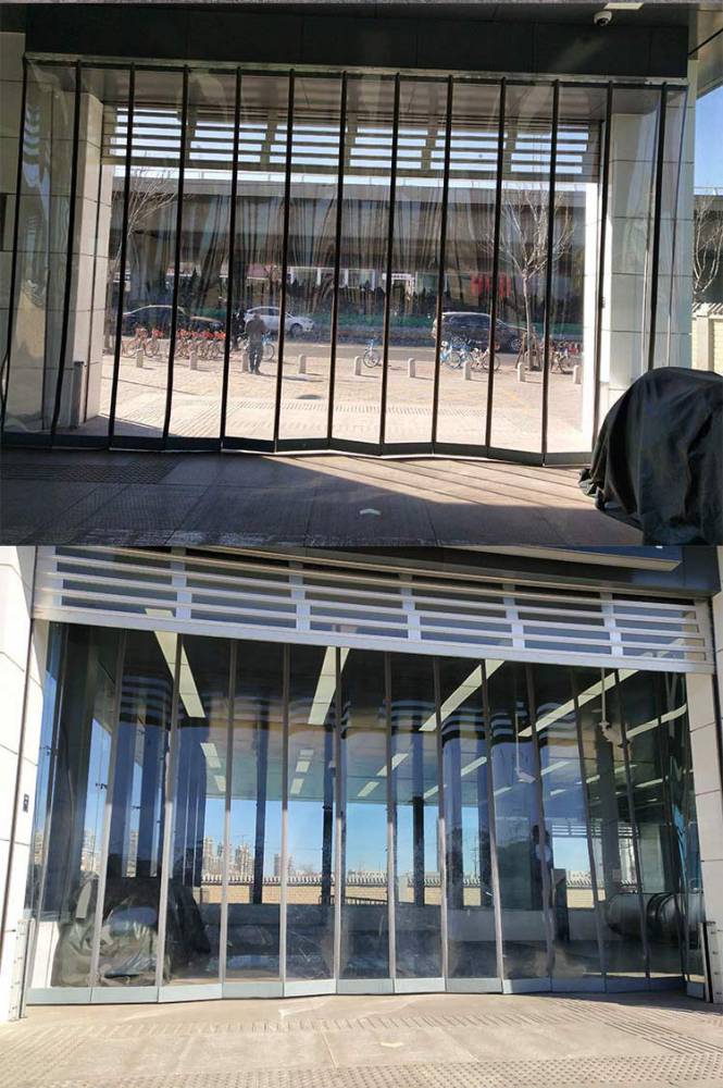 天津磁吸软门帘磁性透明门帘磁吸软门帘卧室隔音饭店隔热空调挡风挡