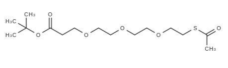 1818294-27-7，S-acetyl-PEG3-t-butyl ester