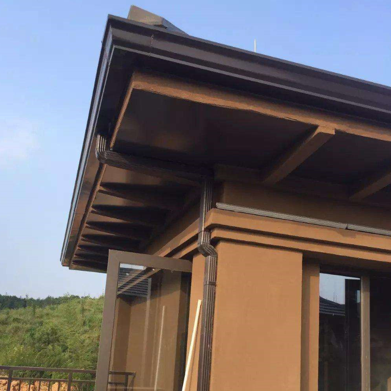 阳光房排水槽成品檐沟屋檐集水槽厂家直销元森