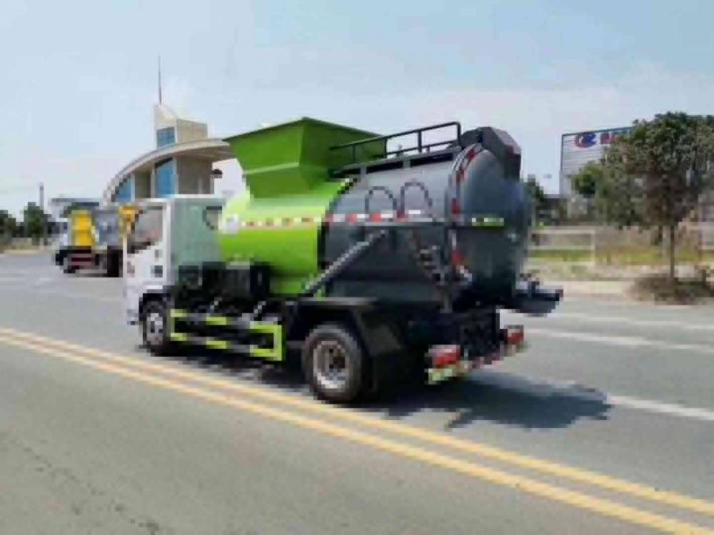 厂家批发国六新款东风多利卡单桥餐厨垃圾车