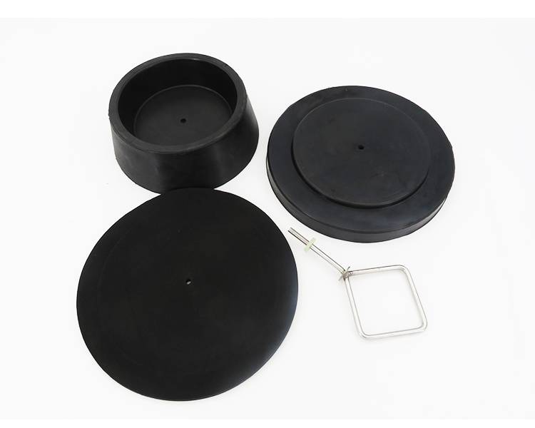 200实心橡胶塞地沟下水堵头漏粪排粪尿猪场水泡粪排污阀