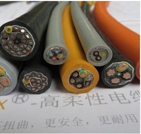 柔性耐油抗拉特种线缆工业机器人抗扭屏蔽电缆