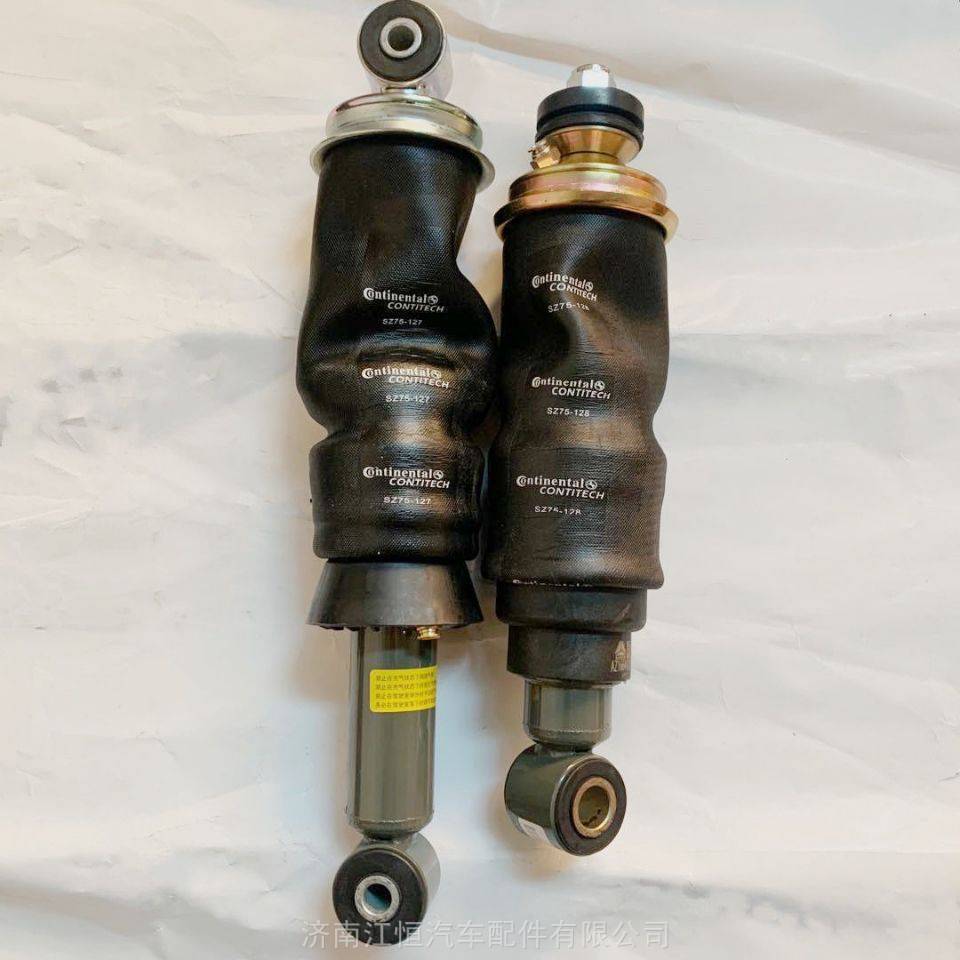 一汽解放jh6驾驶室龙门架后悬气囊减震器j6p加粗减振器解放事故车配件