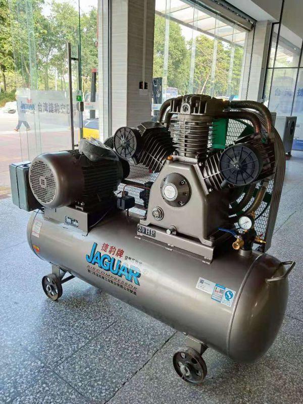 供应佛山捷豹压缩机11kw15hp活塞式空压机et15100台湾捷豹活塞机