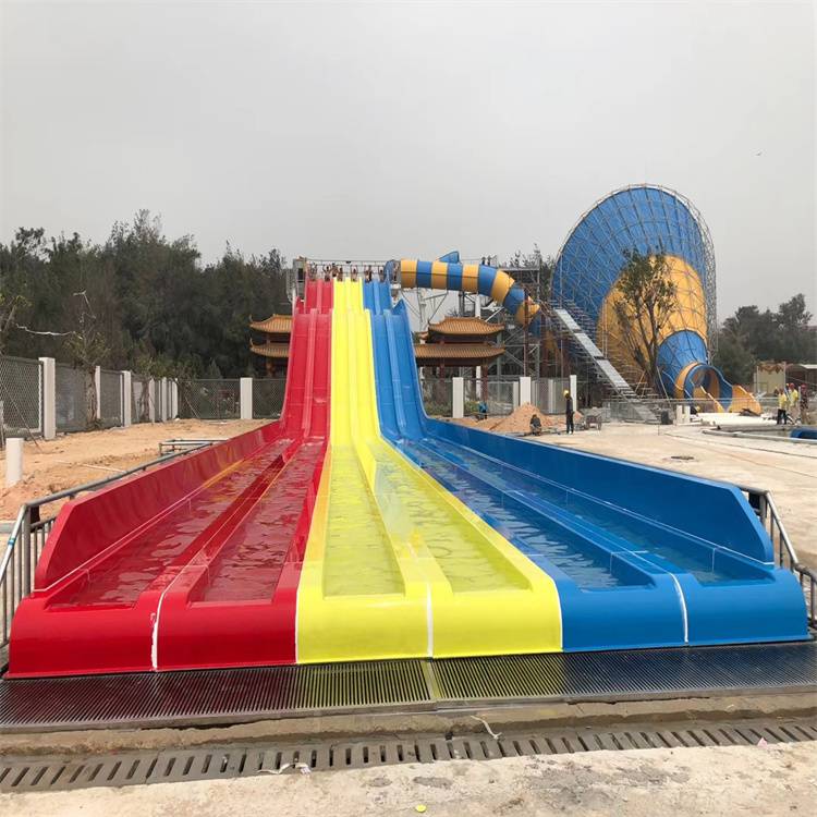 儿童水上乐园滑梯厂家小型玻璃钢滑梯组合儿童水上乐园设备