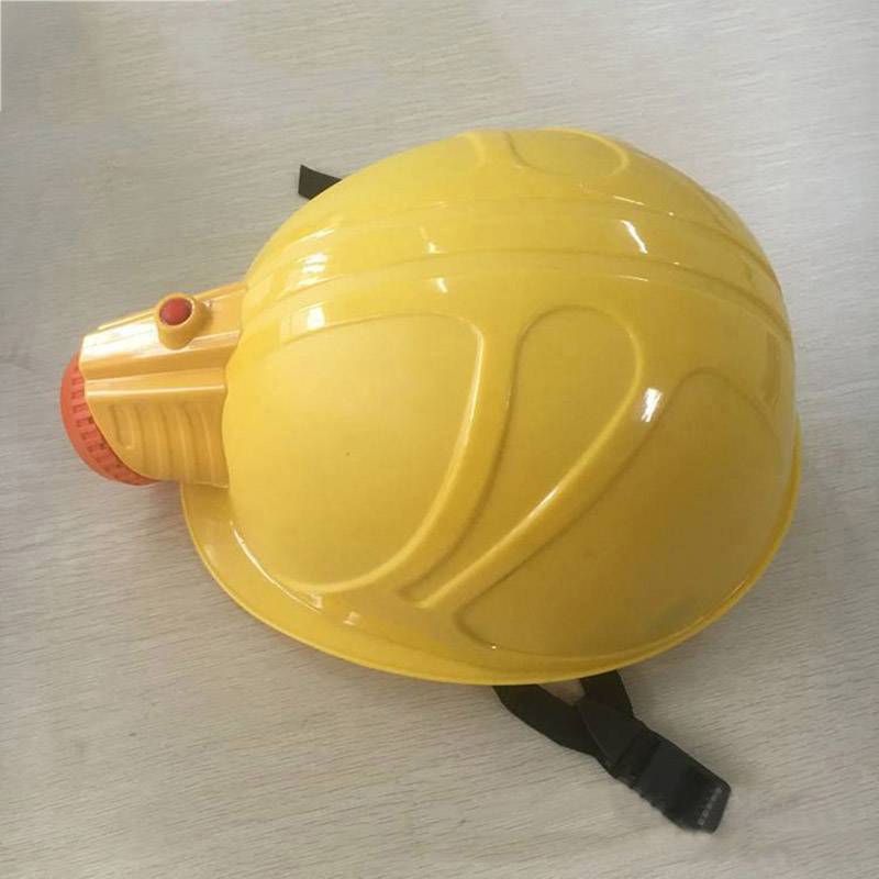 防汛救灾一体式帽灯led工作安全帽矿灯应急救援安全帽头灯