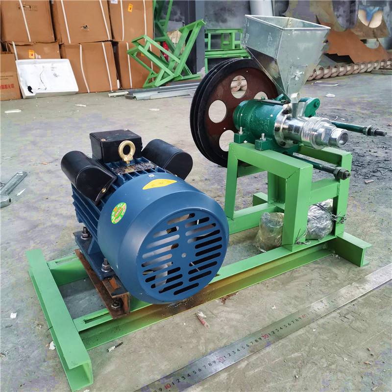 流动食品空心棒机玉米杂粮膨化机电动面粉膨化机天津