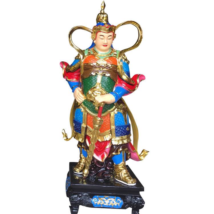 道教四大元帅康元帅神像温元帅树脂塑像彩绘善缘佛像厂