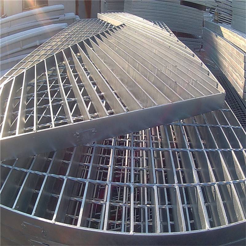 楼梯踏步板排水沟盖板角铁包边格栅板