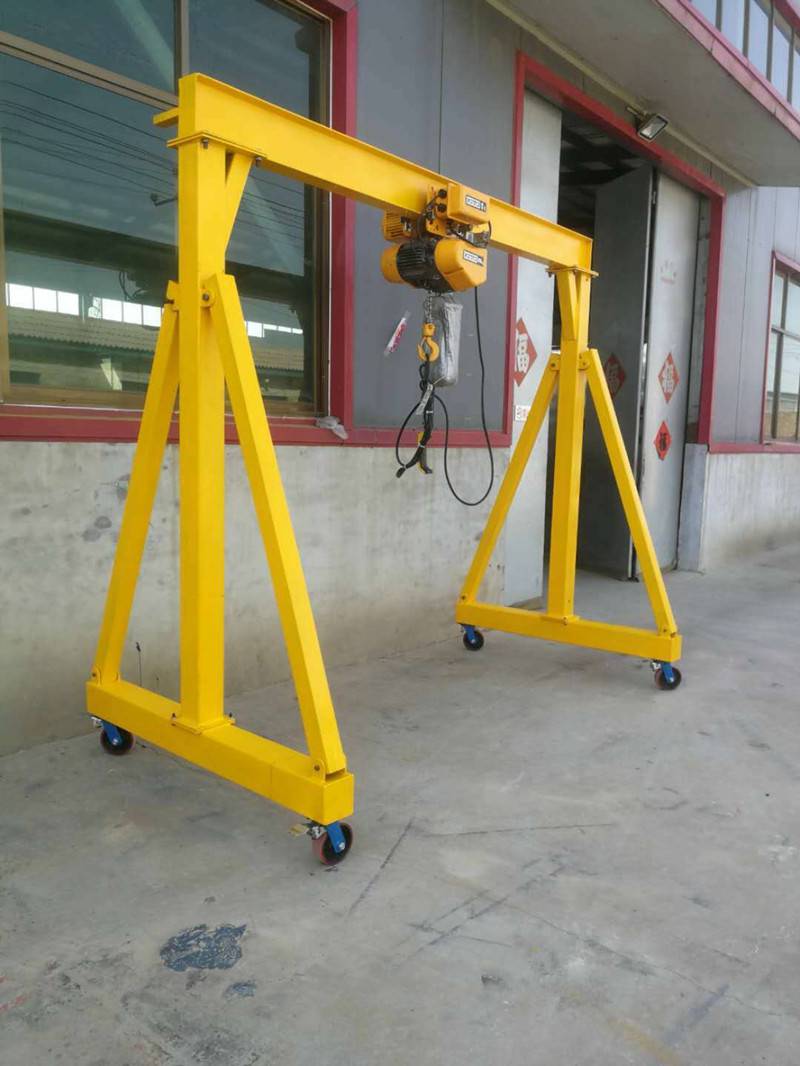 【保定东弘手摇升降龙门架 小型移动龙门架 电动行走龙门架】价格_厂
