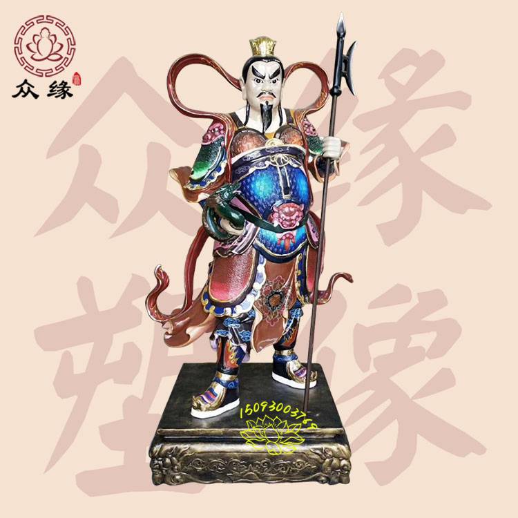 二药叉大将雕塑护法四大十二生肖守护神佛像定制四大的法器象征