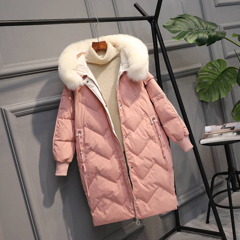 江苏扬州尾货订单羽绒服女式宽松百搭外穿型上衣女实体服装店进货渠道