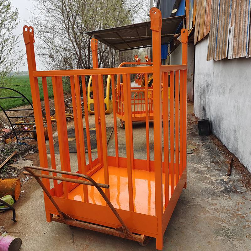 高空载人吊篮久恒360度旋转顶框建筑工地载货吊框