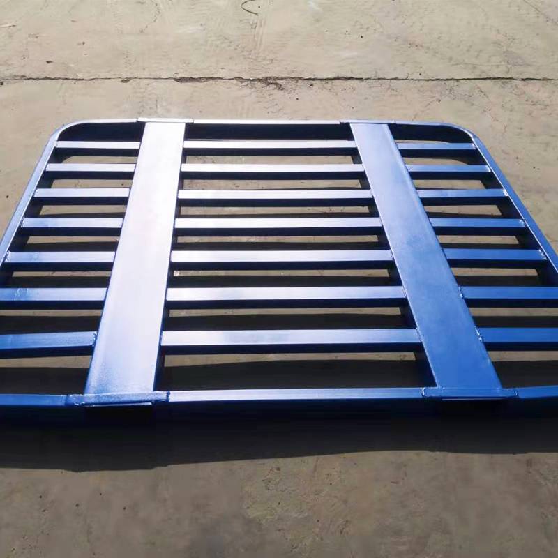 圆角托盘金属托盘货架卡板叉车重型铁托盘