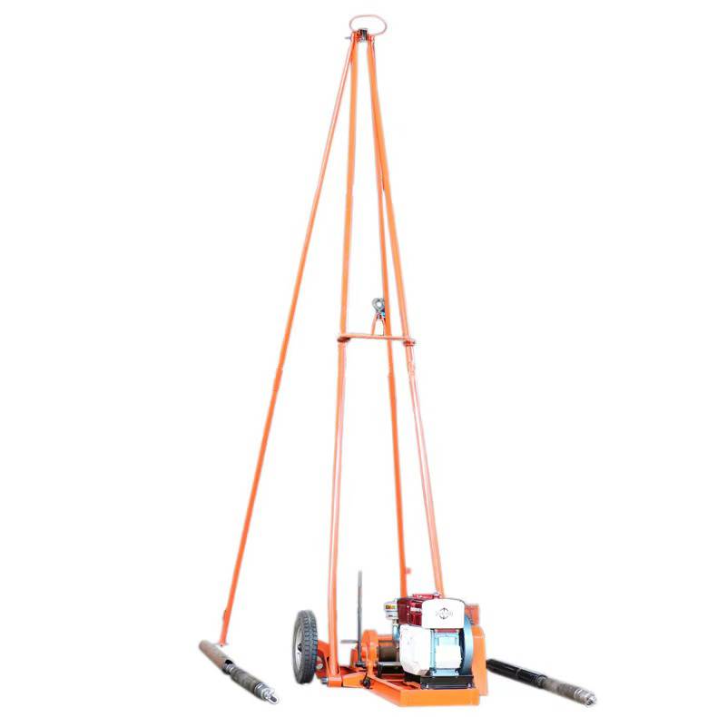 sh302a标贯触探取土钻机砂金矿勘察一体取样钻机鲁诚机械