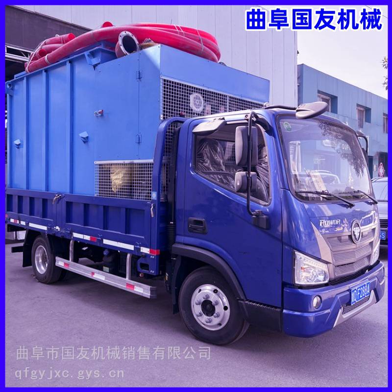 150型电厂用方形吸灰车 国友品质清灰无忧 窑炉灰真空负压吸尘车