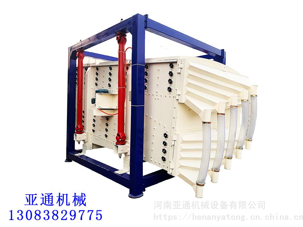 方形摇摆筛食用盐方形摇摆筛筛方形摇摆筛型号参数平面回转筛