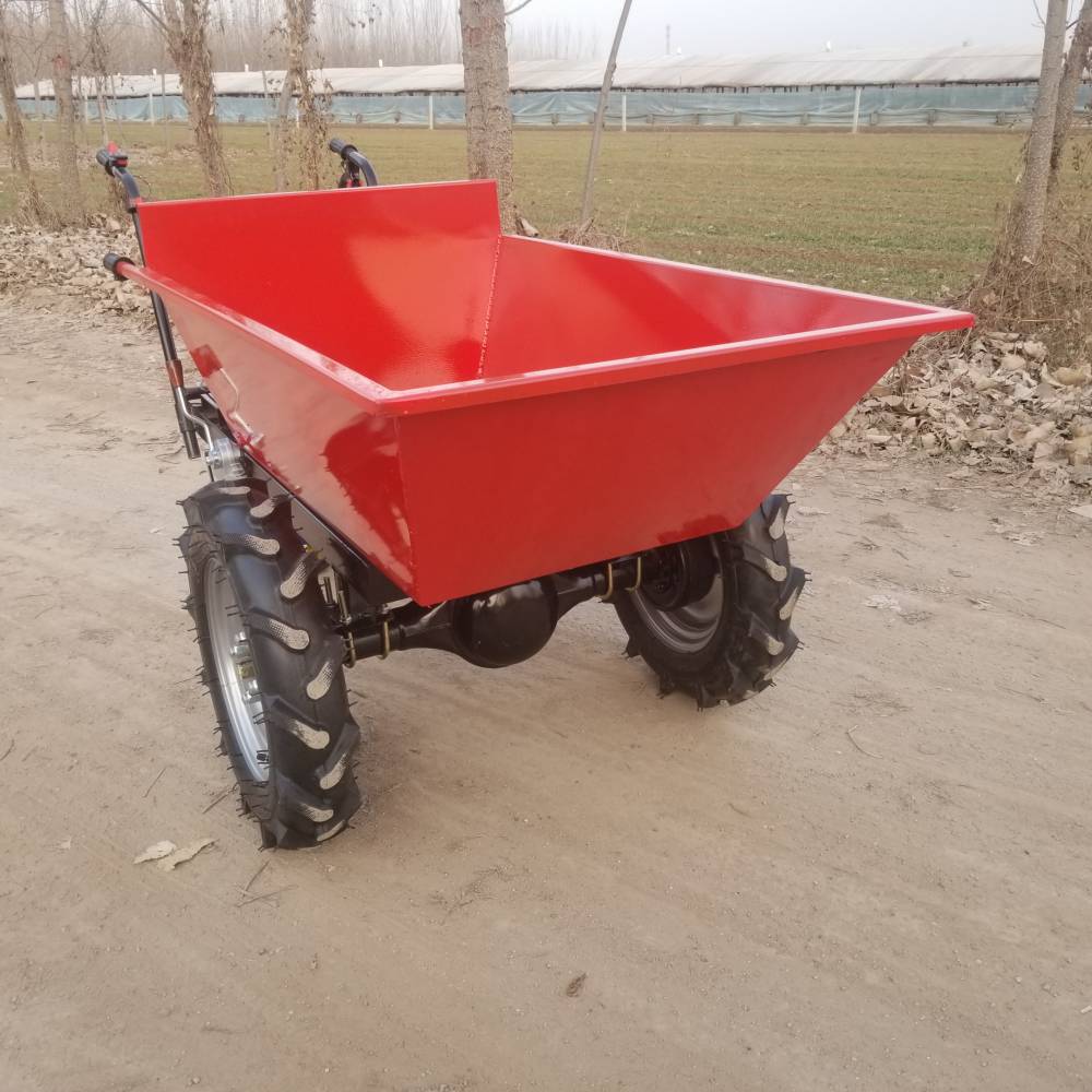 园林修整垃圾清理车农用短途运输工具手推车柴油机