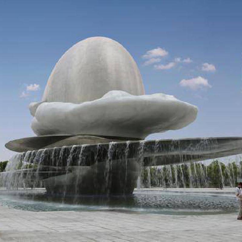 编织云朵雕塑制造厂家云块大型雕塑云朵雕塑标志