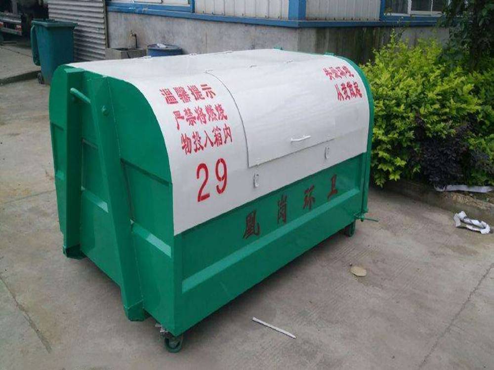 小区** 钩臂式垃圾箱 304不锈钢垃圾箱 免费设计