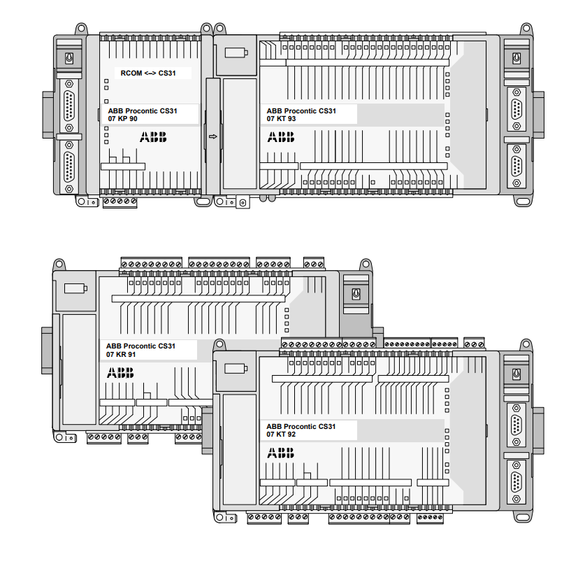 ABB D685A1156U01 电磁流量计控制单元主板 