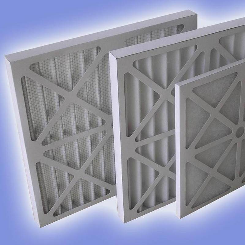 国海铝合金空气过滤器无隔板高效板式除尘配件61061050