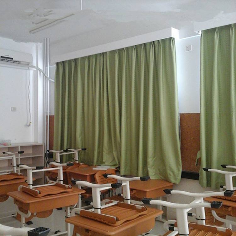 供应海淀区学校窗帘定做遮光遮阳布艺窗帘电动布艺窗帘定做