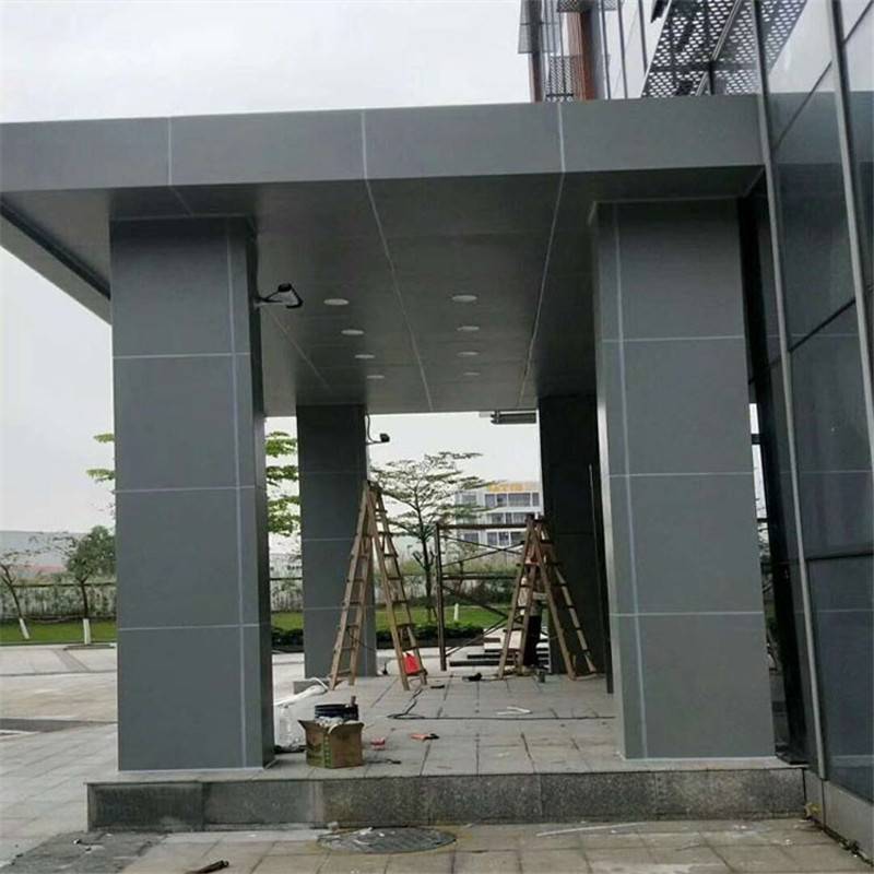 酒店外门厅瓢蓬铝单板定制厂家