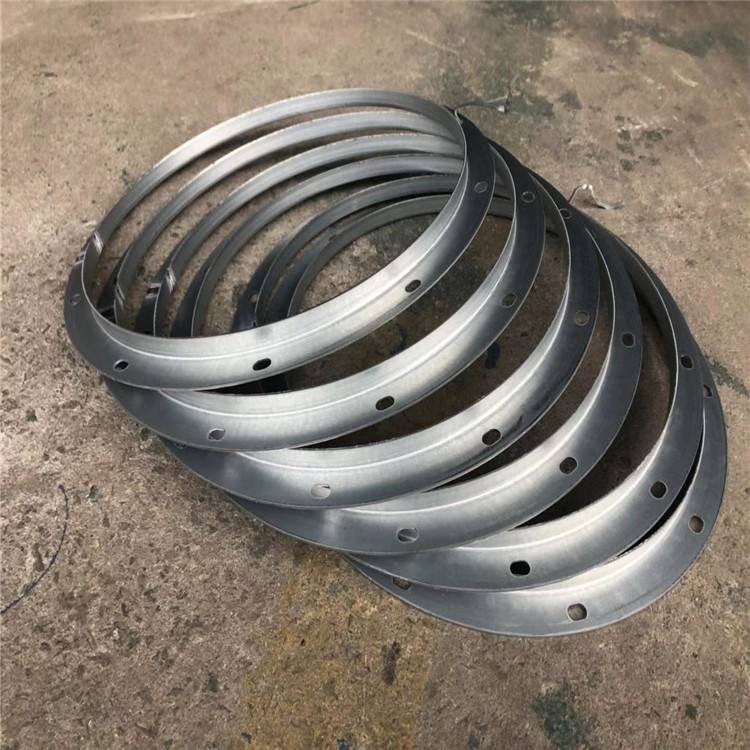 除尘风管白铁皮螺旋风管咬口工艺