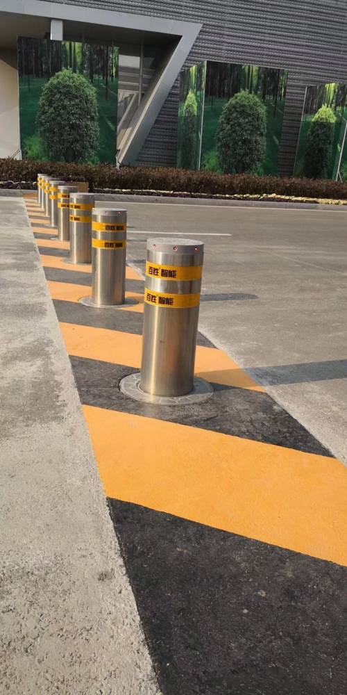 忻州升降柱学校防撞柱安装太原飞凡