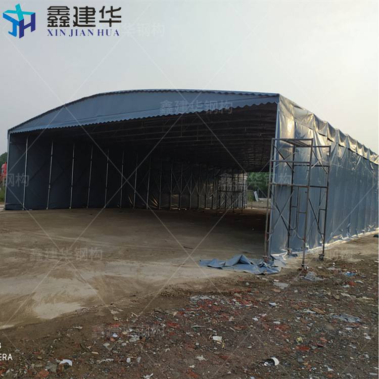 徐州云龙 双排立柱帐篷 厂房临时仓库雨棚 雨蓬