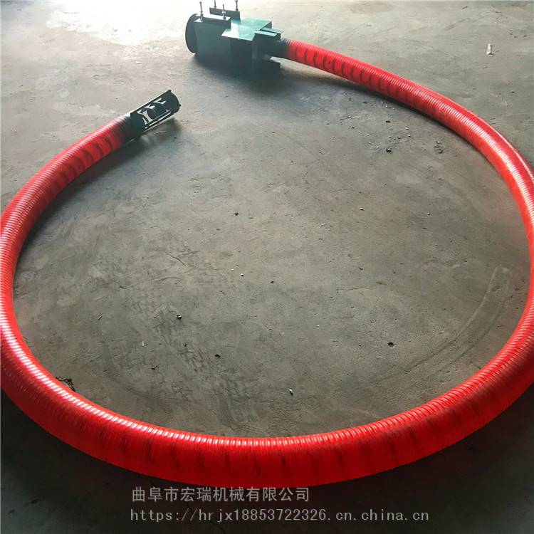 宝鸡软管吸粮机 玉米小麦提粮机 电动管式抽粮机