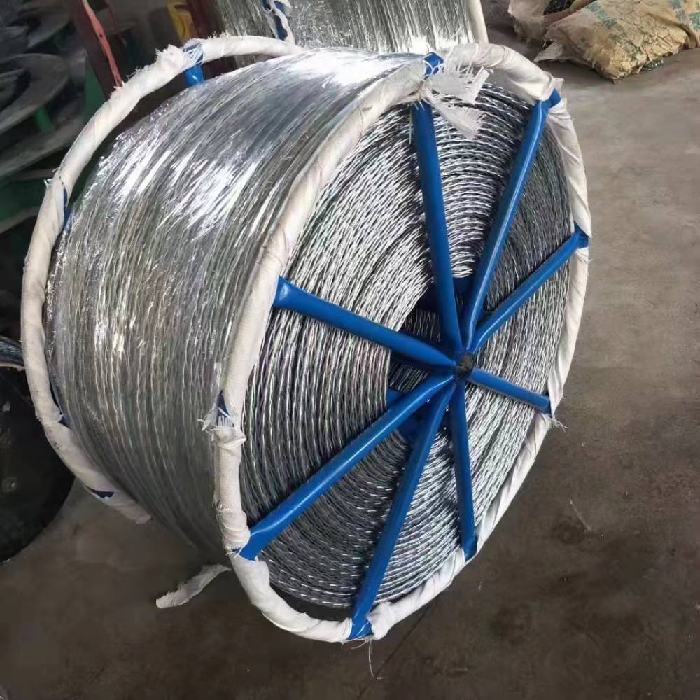 无扭钢丝绳18mm防扭六方12股牵引绳镀锌钢丝编制绳22mm无扭钢丝绳