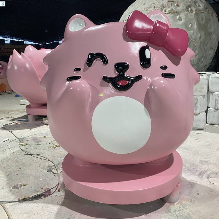 供应广州玻璃钢造型 各种形象卡通公仔雕塑