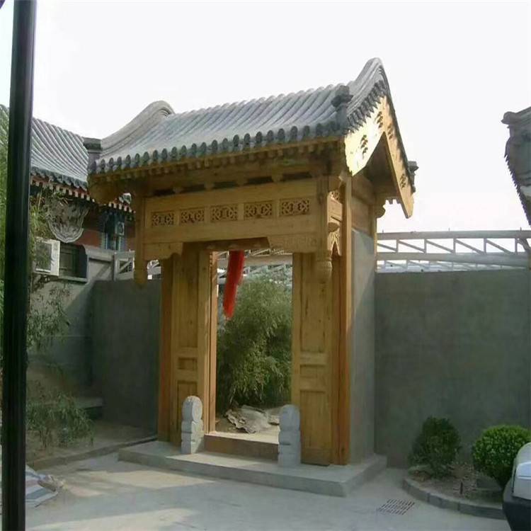 东丽区户外休闲长廊 东丽区仿木花架搭建 清秀园林 加工定做