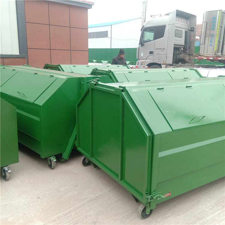 按需定制 环卫钩臂箱 环卫勾臂车垃圾箱价格 垃圾箱厂