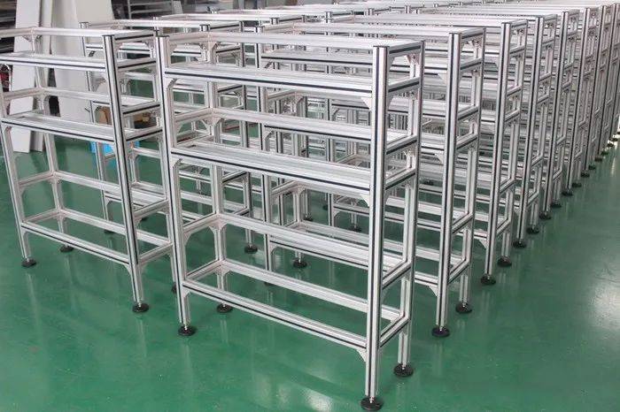 检测设备框架,非标设备框架,无土水培雾培架子,流水线支架,铝型材货架