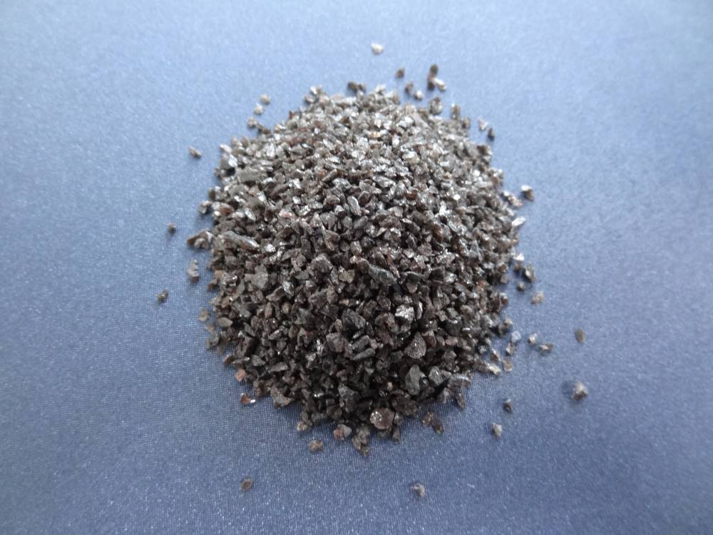 海旭磨料厂家直销优质棕刚玉 耐磨地坪用棕刚玉粒度砂