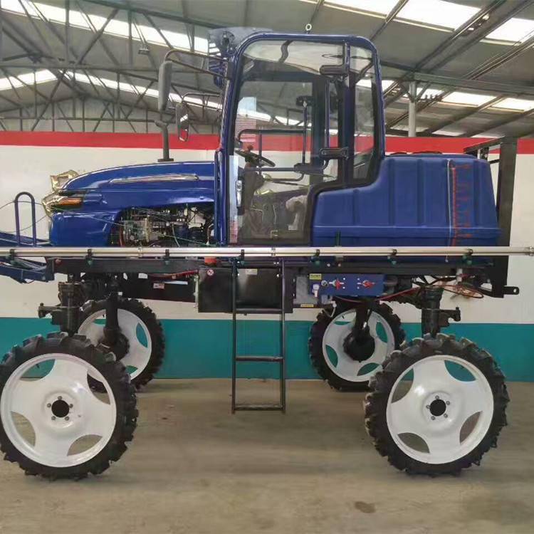 信誉保证水稻田打药机52马力水旱两用喷药器撒肥打药一体机