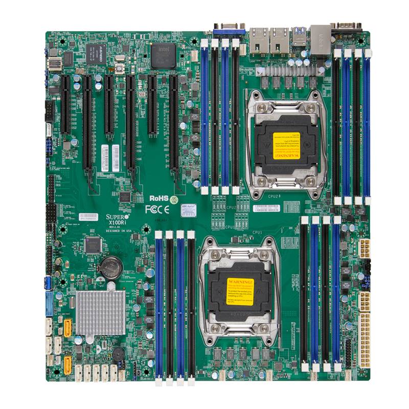 超微x10dri雙路服務器主板lga2011雙網卡e52600v3v4ipmieatx