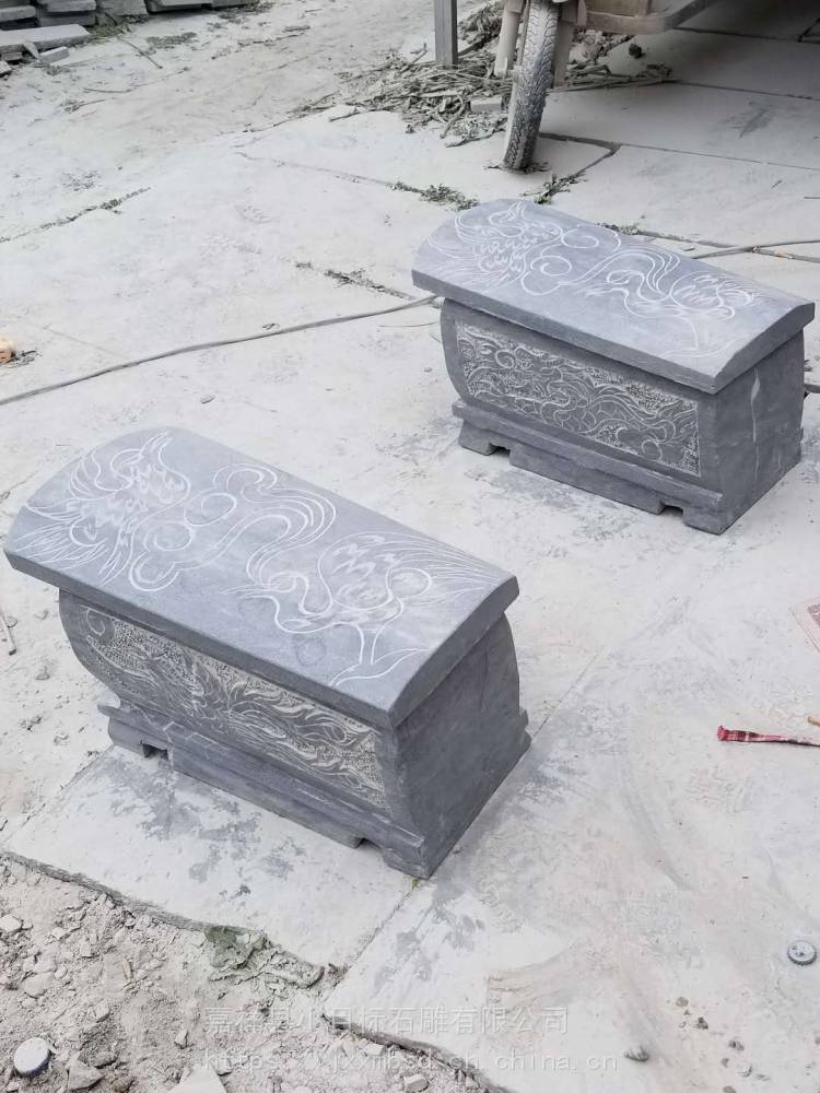 山东石头棺材大理石棺材石棺石盒生产加工