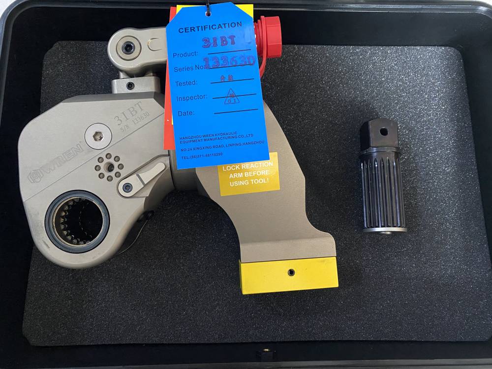 供应wren雷恩3ibt驱动式液压扳手扭矩范围4504500