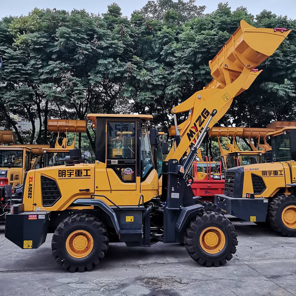 广州市花都区销售明宇948铲车半实心轮胎145吨铲斗配安徽全柴76kw