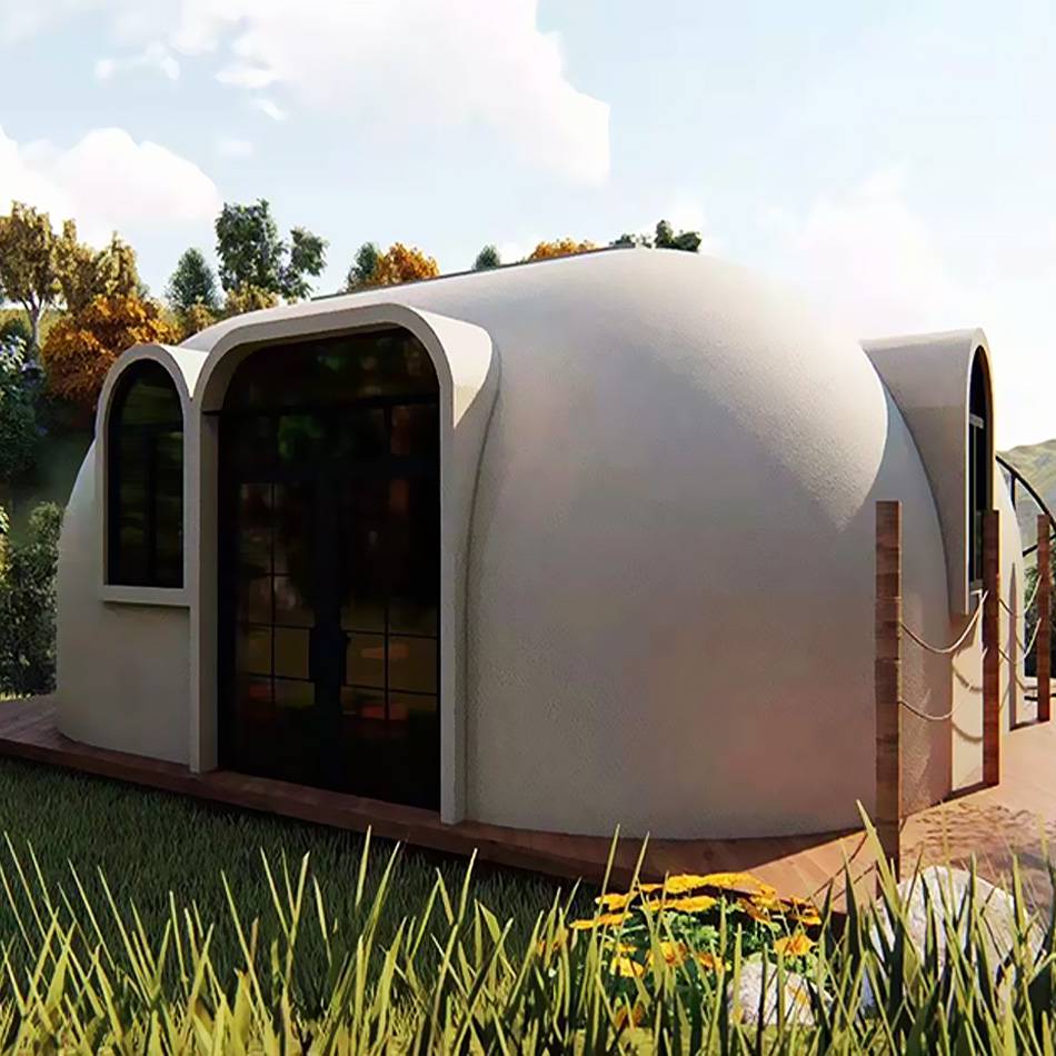 工厂模块快速拼装房屋景区商铺落地窗房屋石墨烯eps多米屋厂家