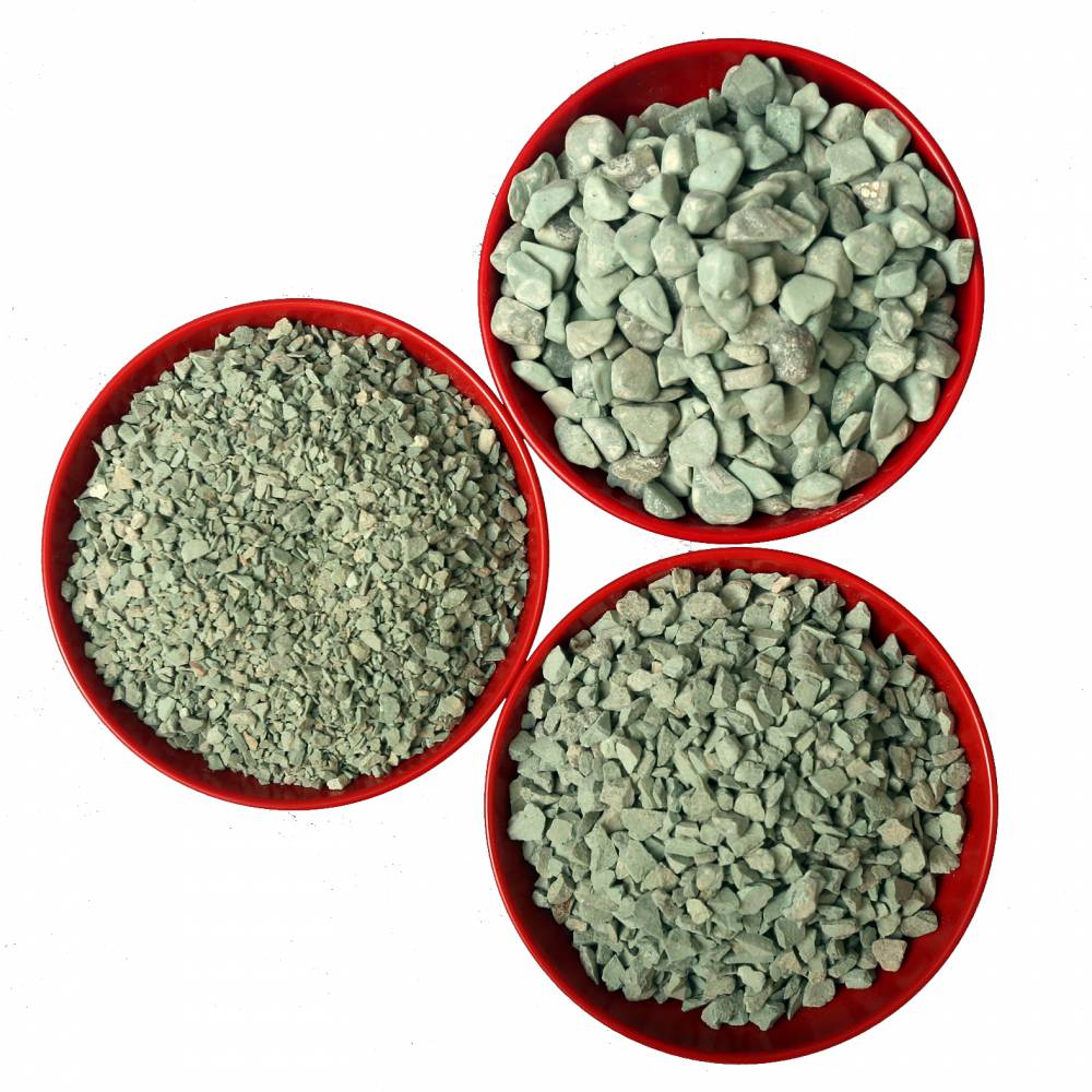 水产养殖鱼塘用沸石粉湿地水处理园艺栽培36mm沸石颗粒
