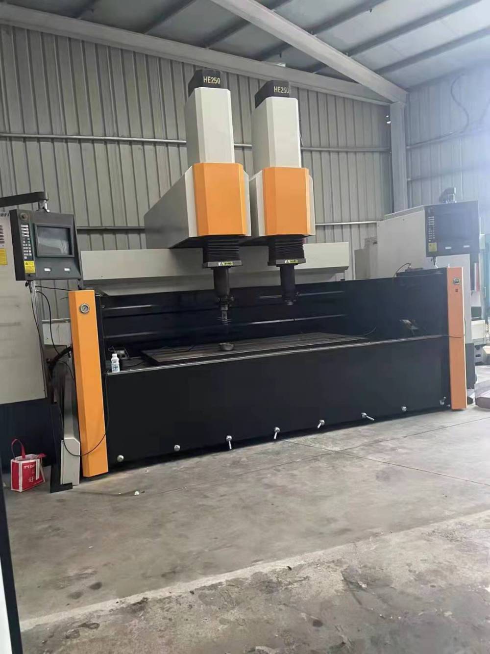 转让二手上海汉霸a250双头火花机二手火花机2017年图片